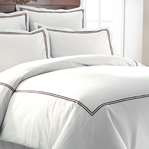 GO TO T600 DUVET SET CHOCOLATE
